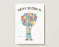 Balloon Bouquet Birthday Card