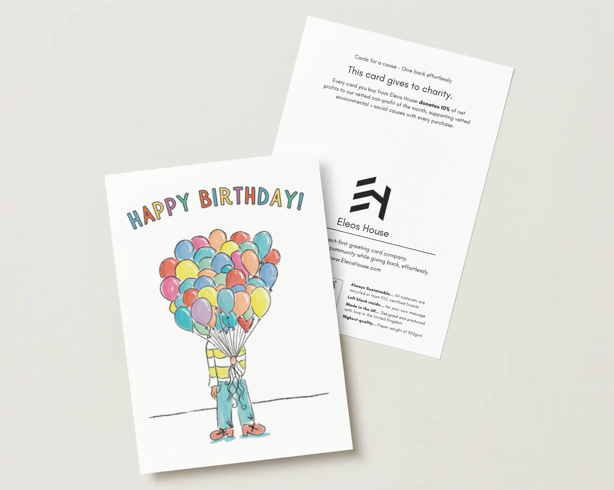 Balloon Bouquet Birthday Card