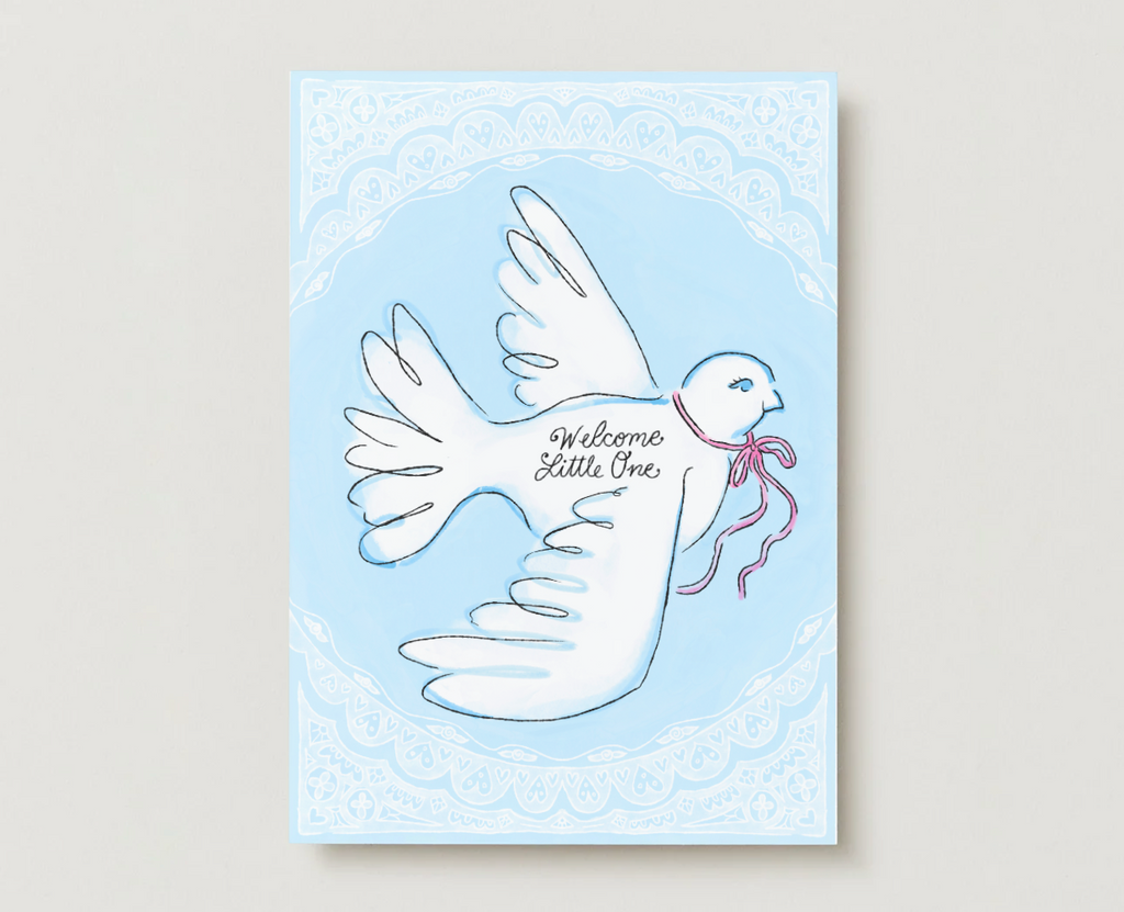 'Welcome Little One' Greeting Card