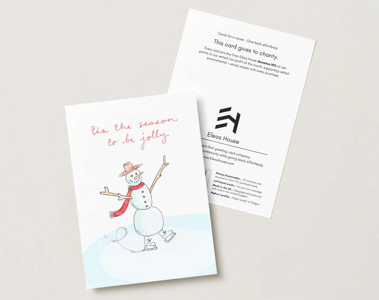 'Tis The Season To Be Jolly' Christmas Card