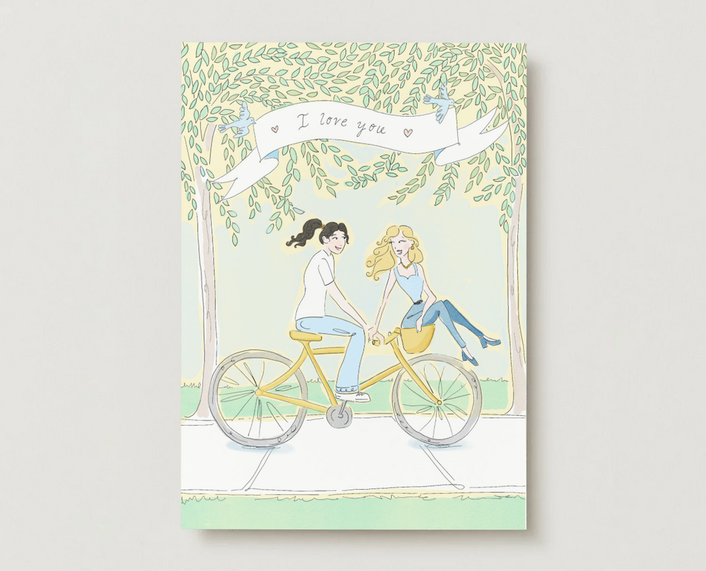 'I Love You' Sapphic Card