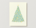 Gold Foil Christmas Tree