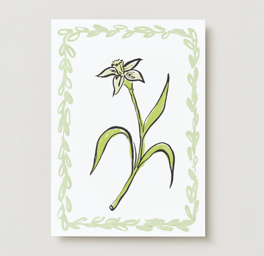 Daffodil Card