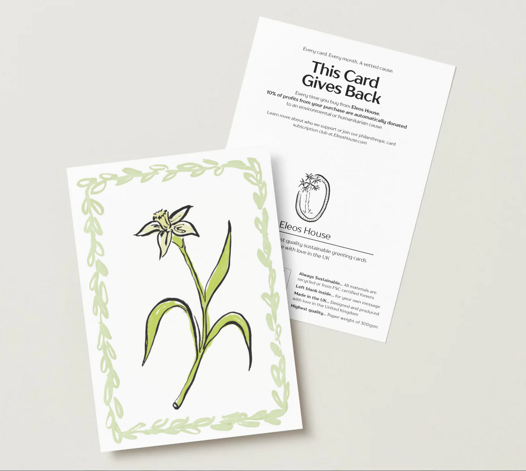 Daffodil Card