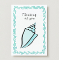 'Thinking Of You' Shell Card