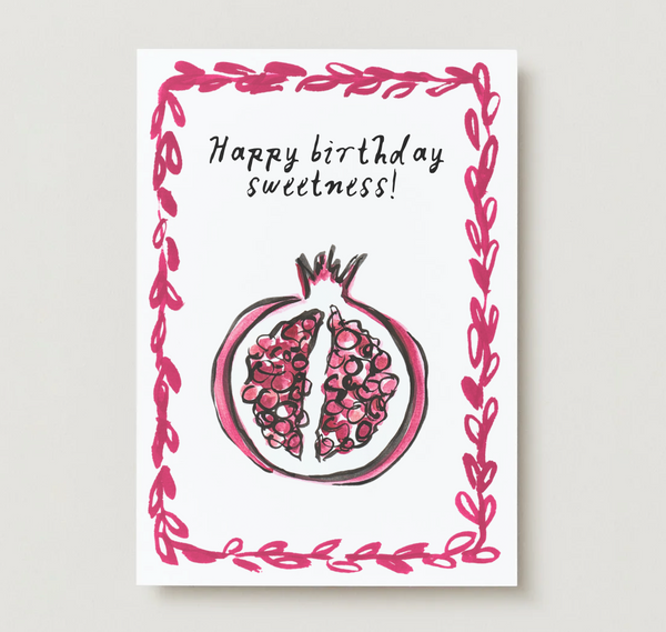 'Happy Birthday Sweetness!' Birthday Card