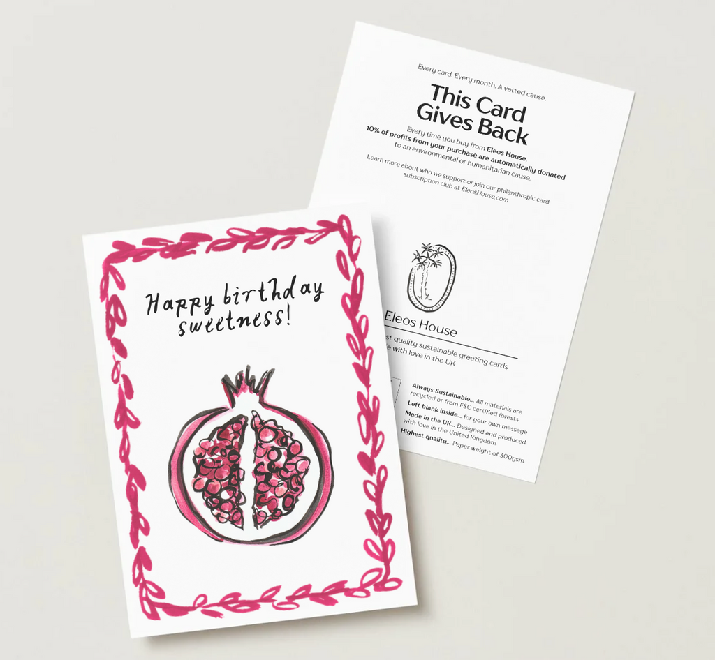 'Happy Birthday Sweetness!' Birthday Card