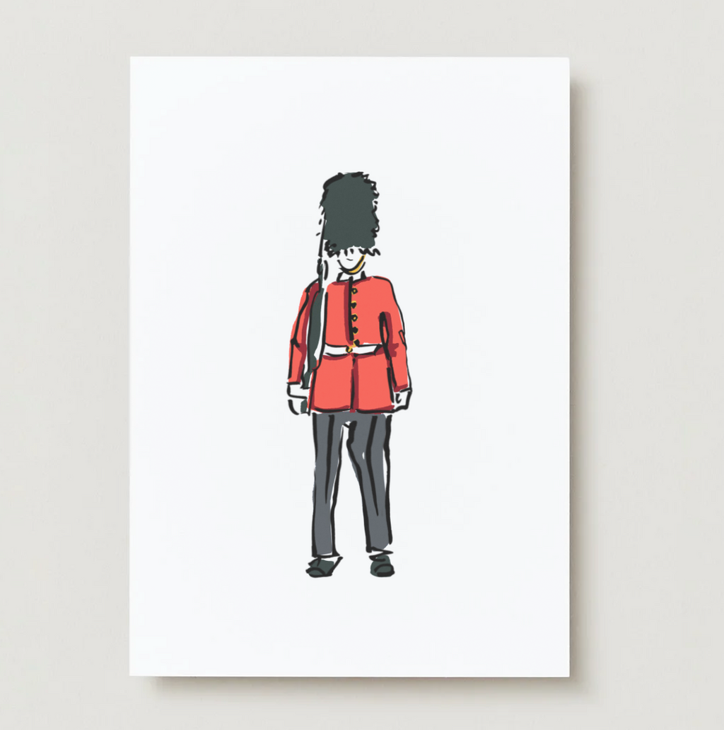 King's Guard Soldier Card