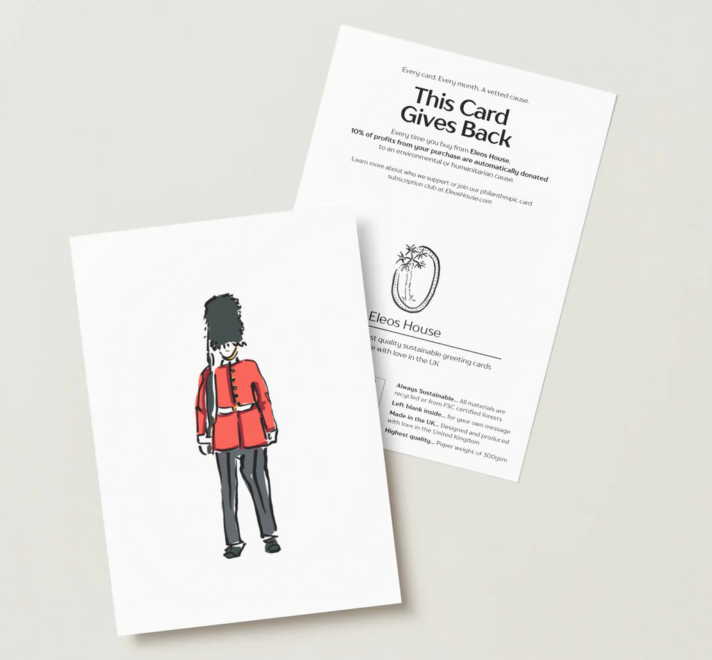 King's Guard Soldier Card