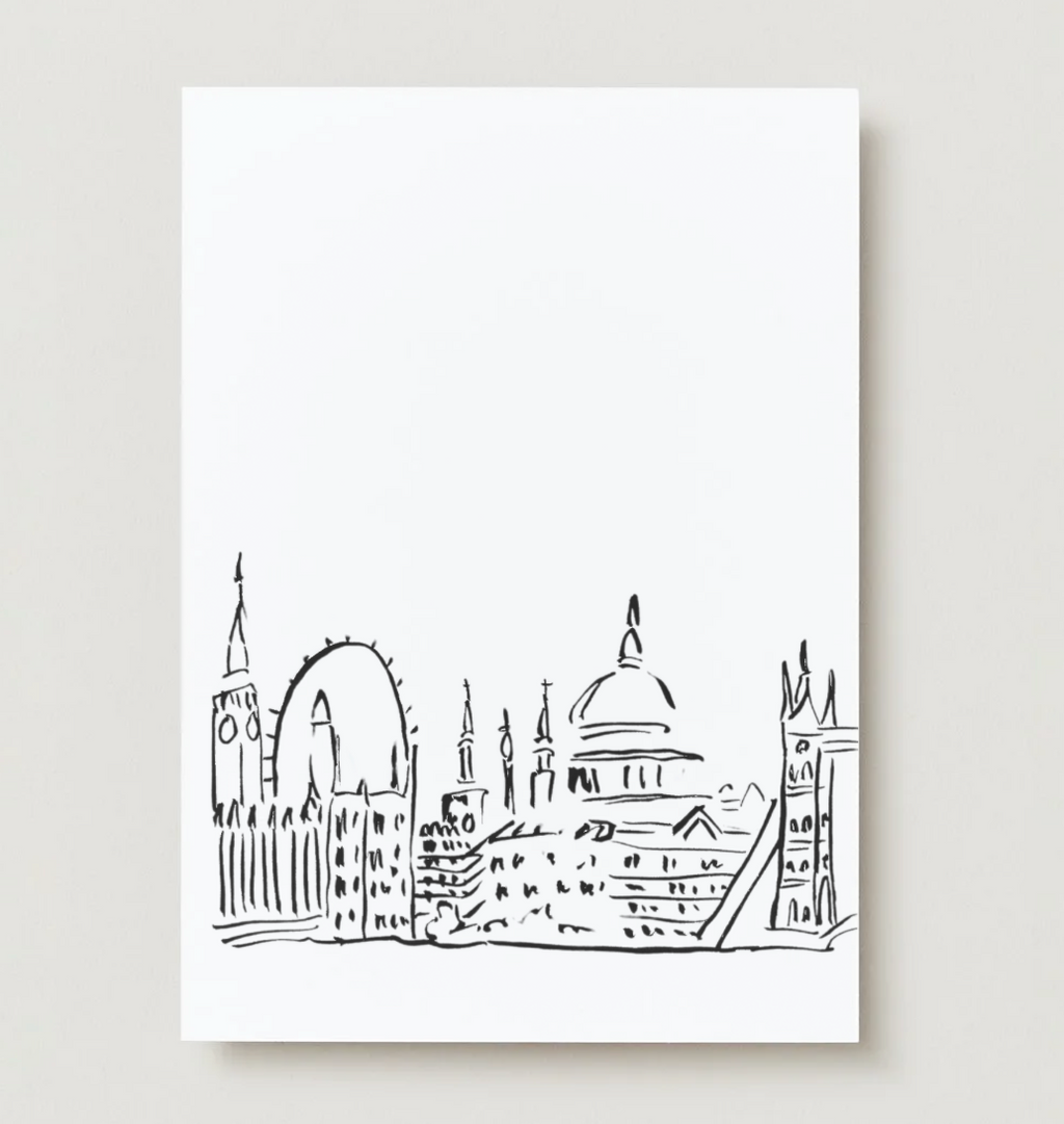 London Skyline Card