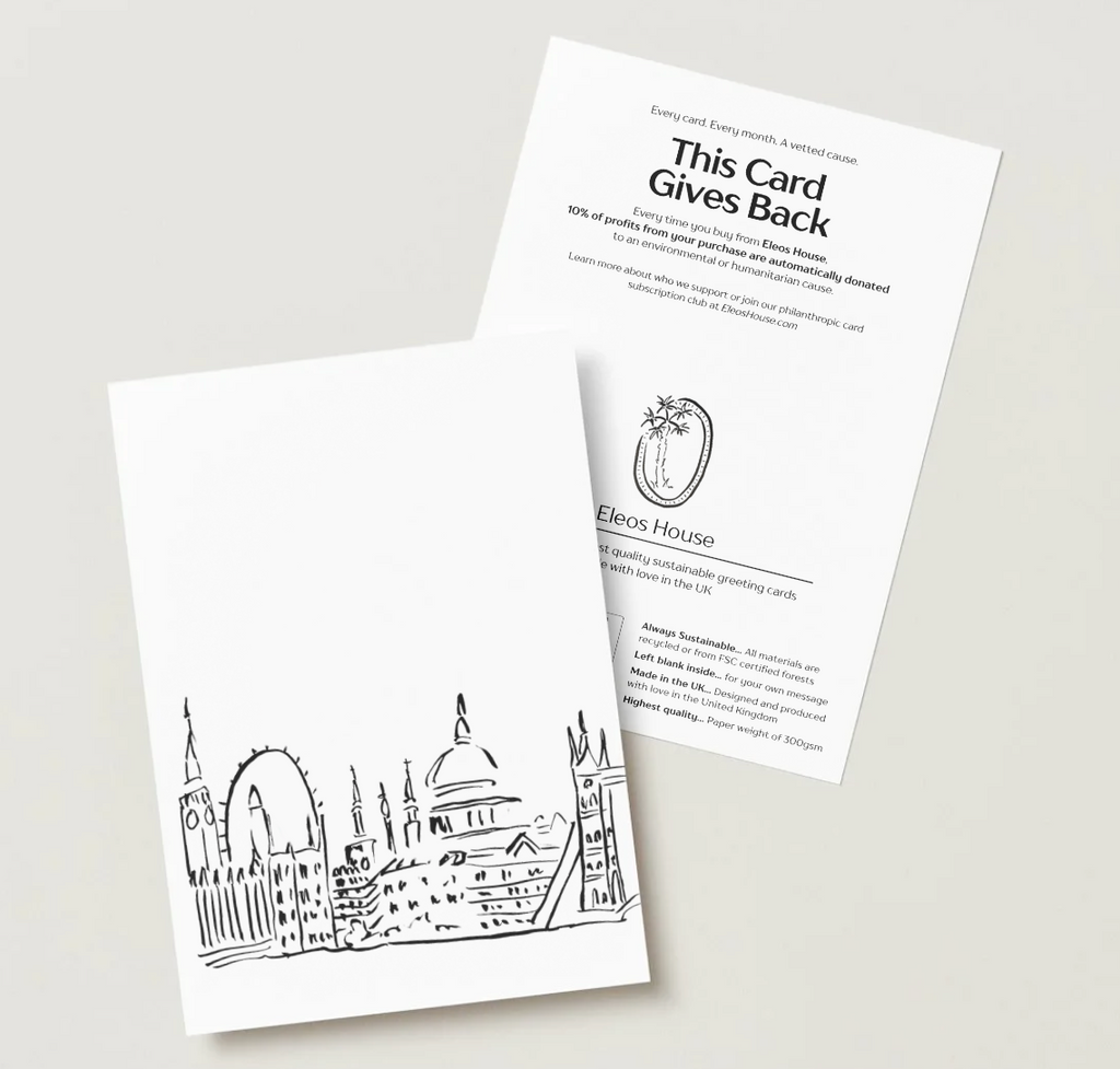 London Skyline Card
