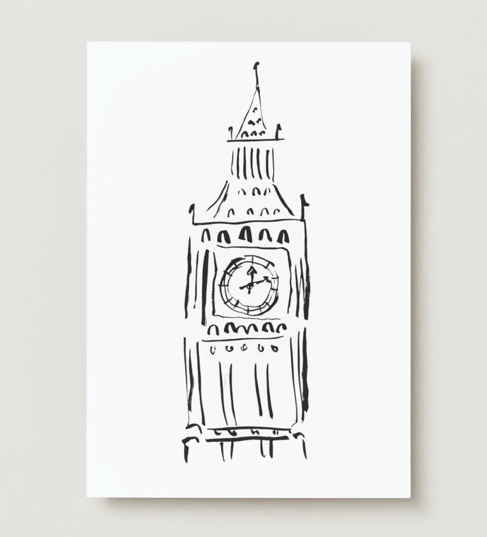 Big Ben Card