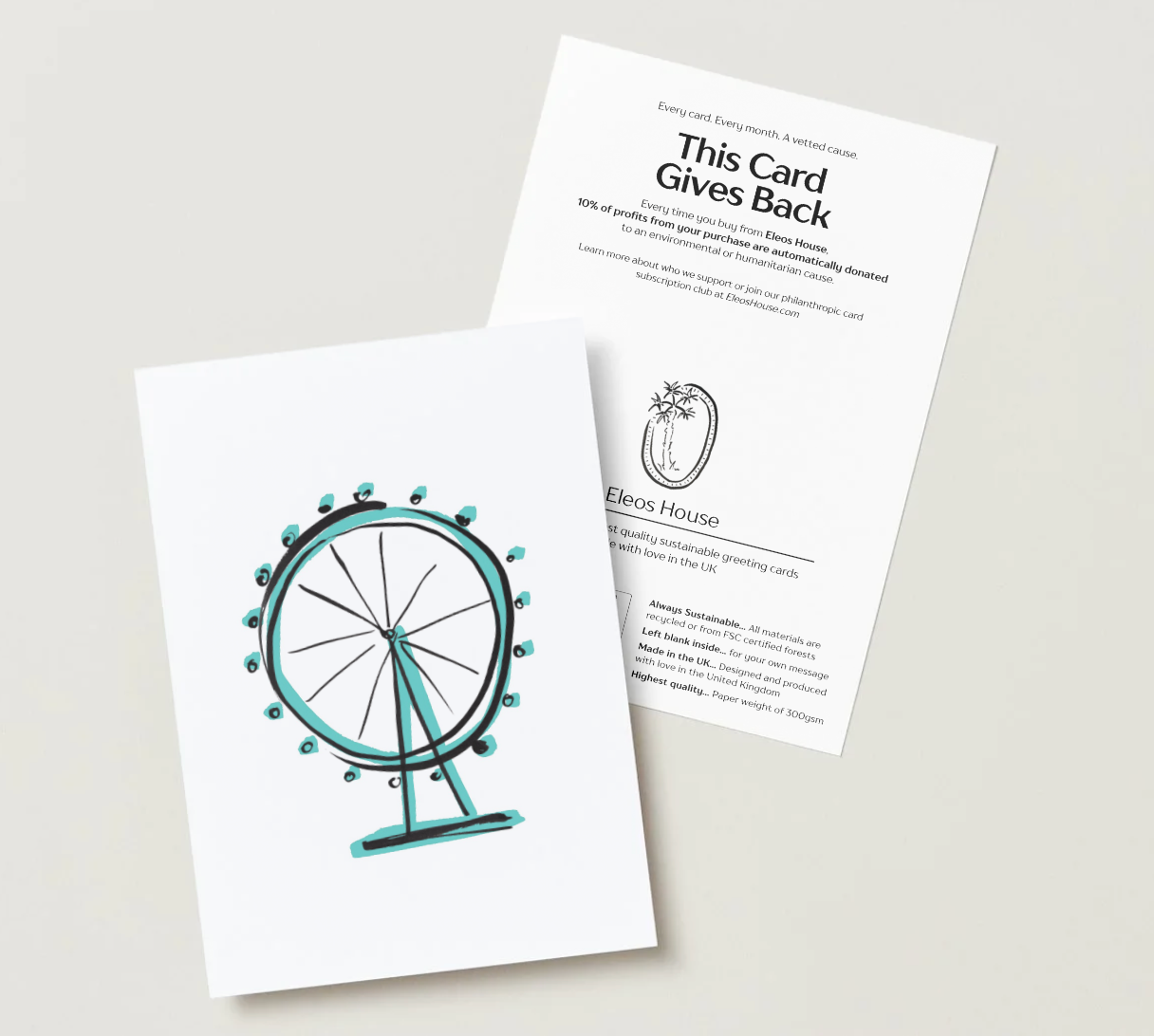 The London Eye Card