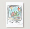 Polaroid Birthday Card
