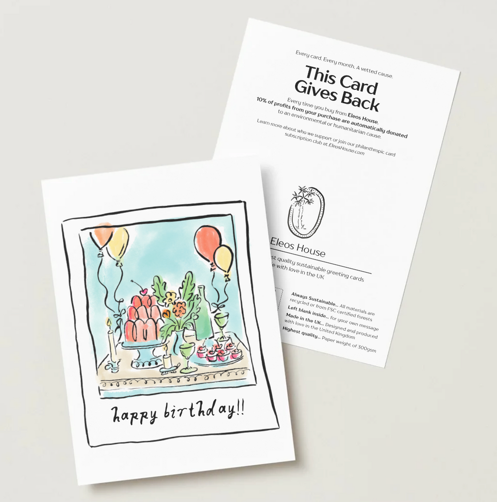 Polaroid Birthday Card