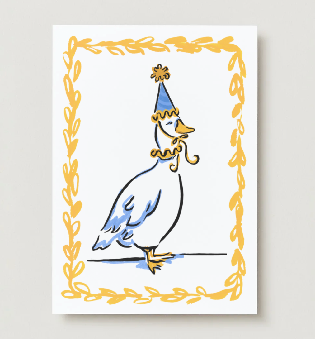 Party Animal Goose Card