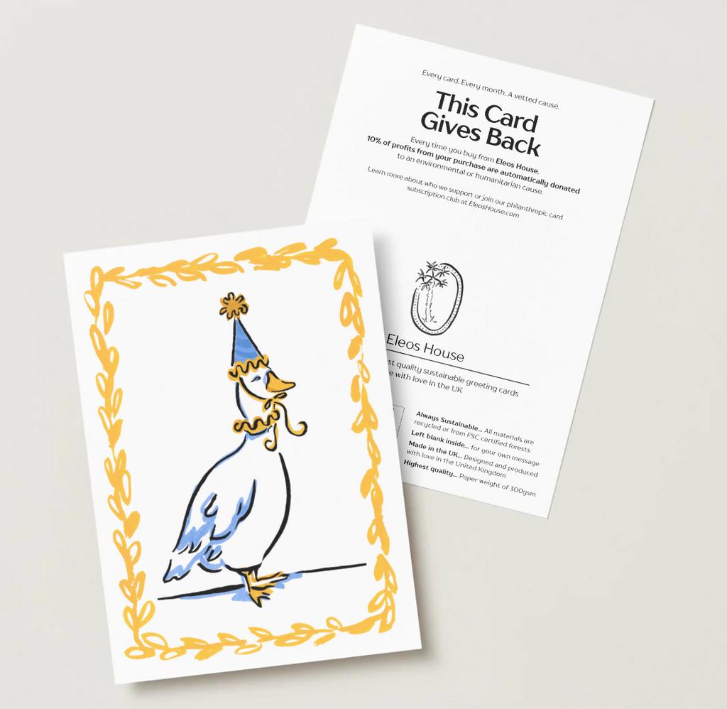 Party Animal Goose Card