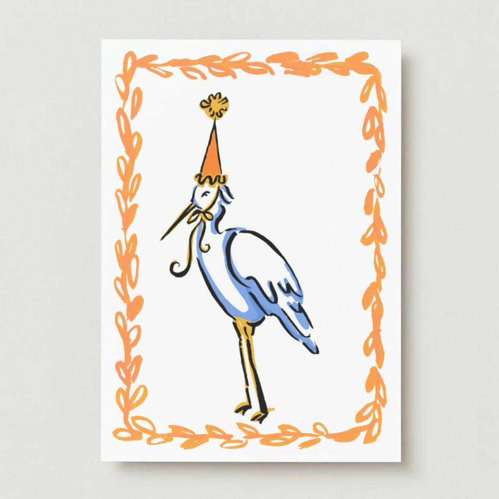 Party Animal Crane Card