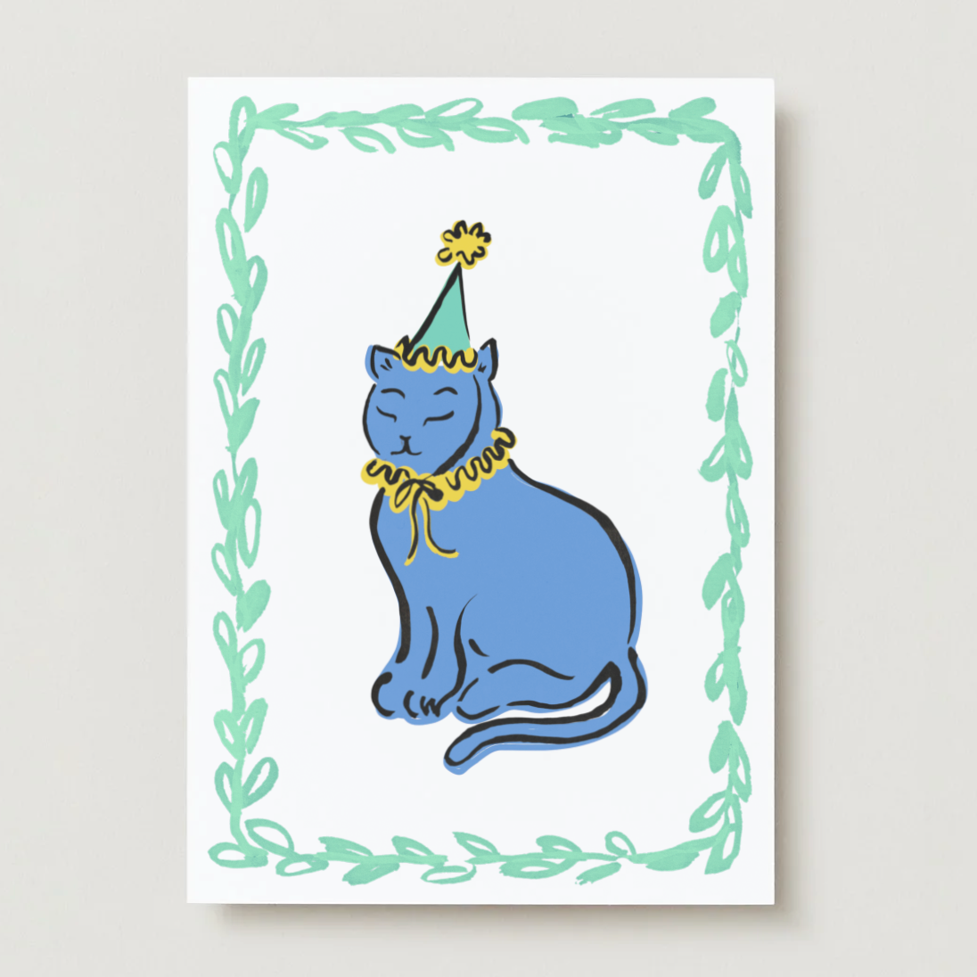 Party Animal Cat Card