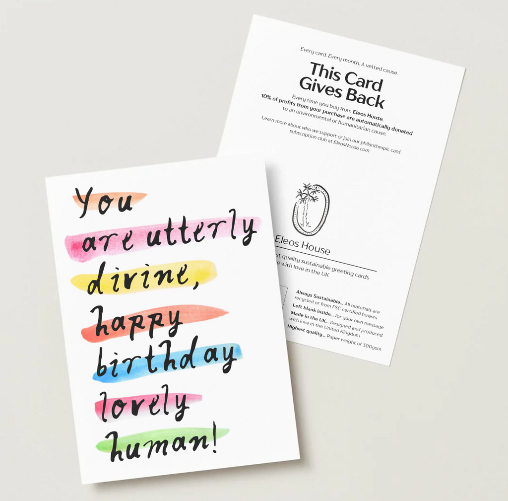 'You Are Utterly Divine' Card