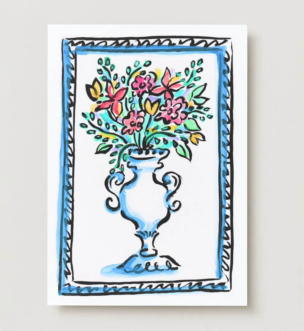 Flower Vase Card
