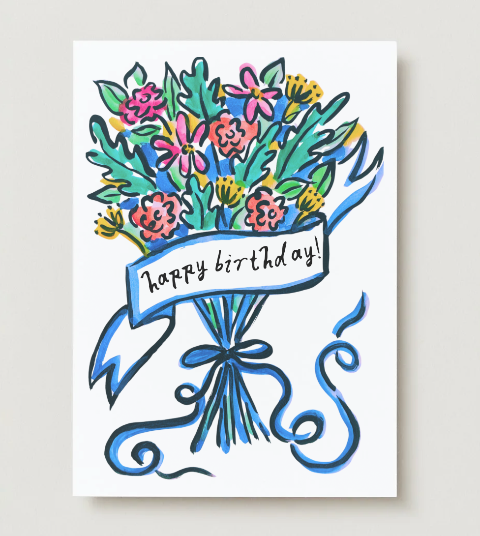 Happy Birthday Bouquet Card