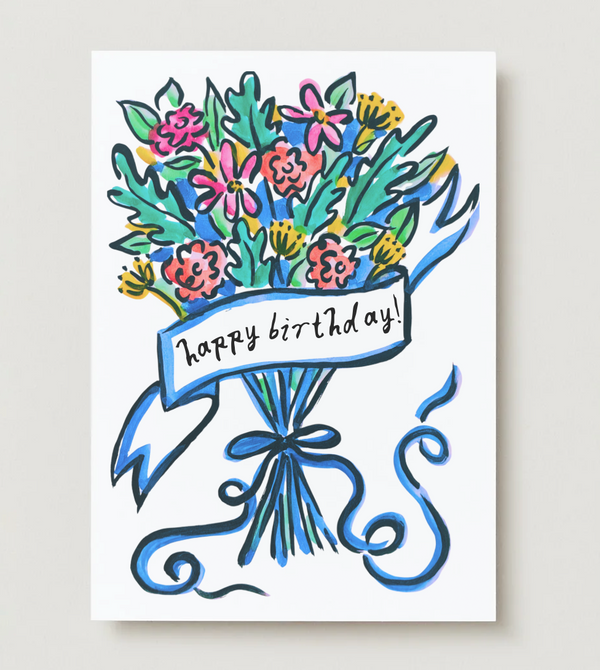 Happy Birthday Bouquet Card