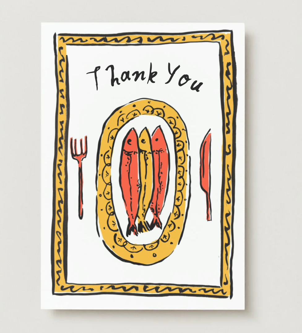 Thank You Fish Card