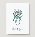 Thank You Flower Vase Card