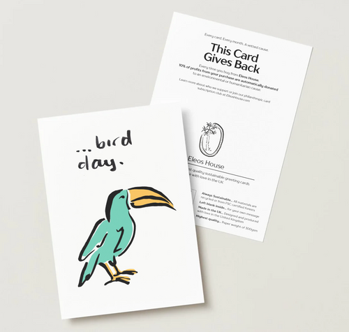 '...Bird Day' Toucan Card