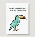 Shenanigan Toucan Card