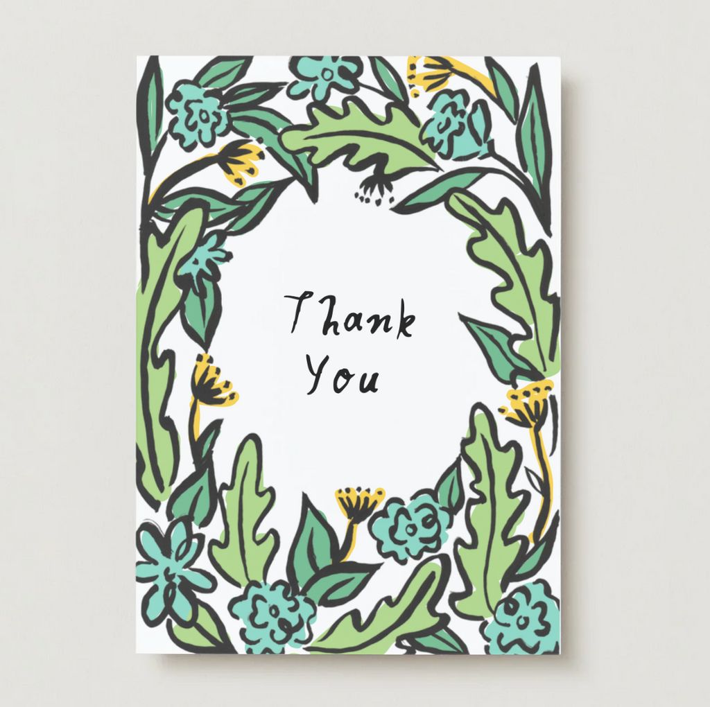Thank You Encircled Greenery