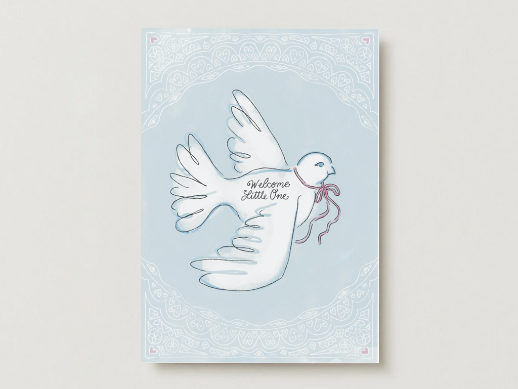 'Welcome Little One' Greeting Card