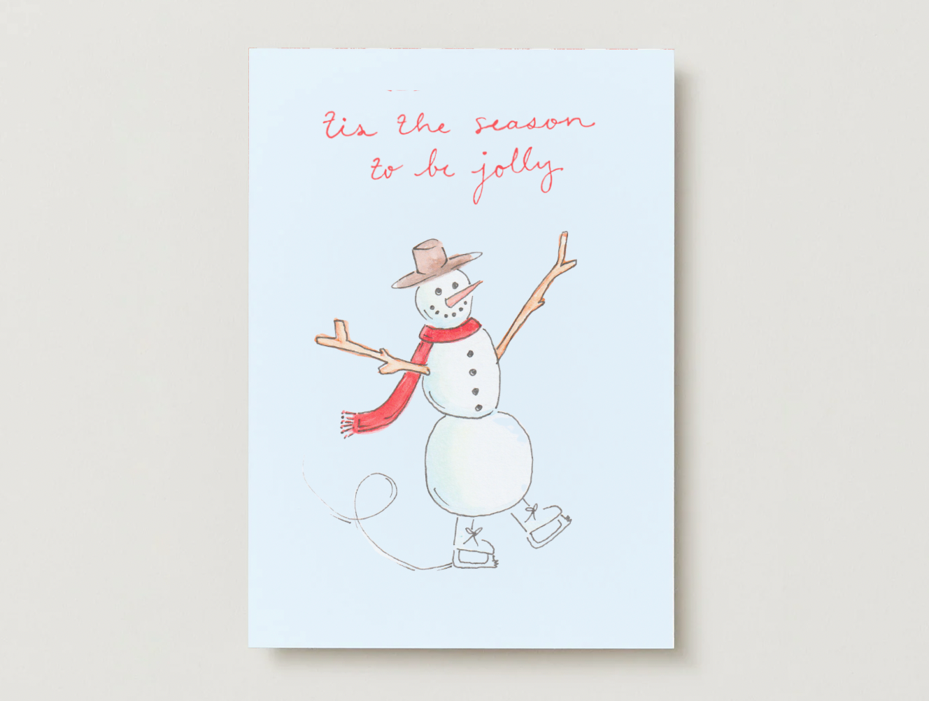 'Tis The Season To Be Jolly' Christmas Card