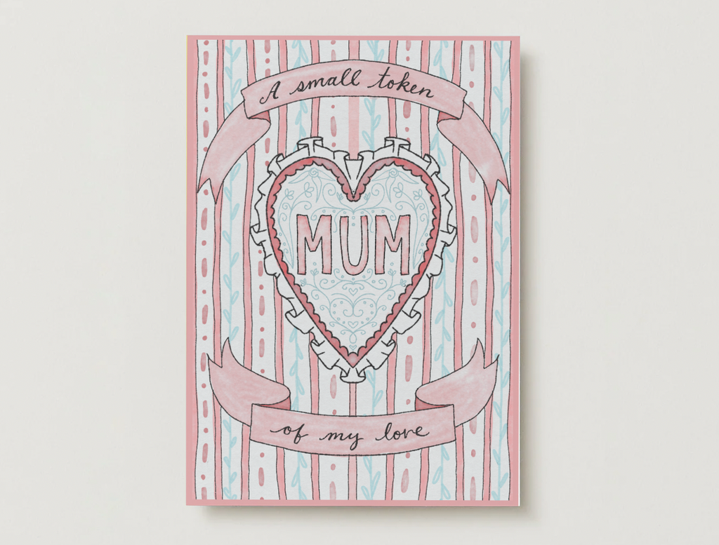 'A Small Token of My Love' Mothers Day Card