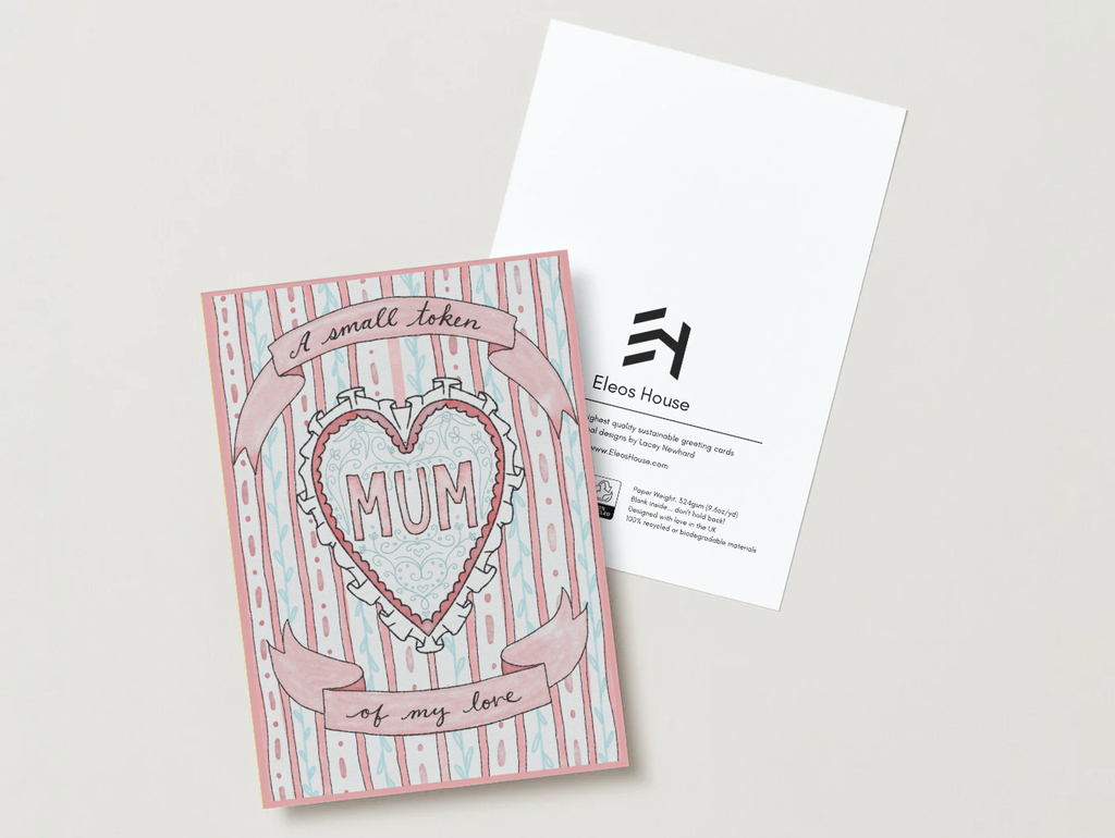 'A Small Token of My Love' Mothers Day Card