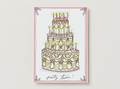 'Party Time!' Birthday Cake Card