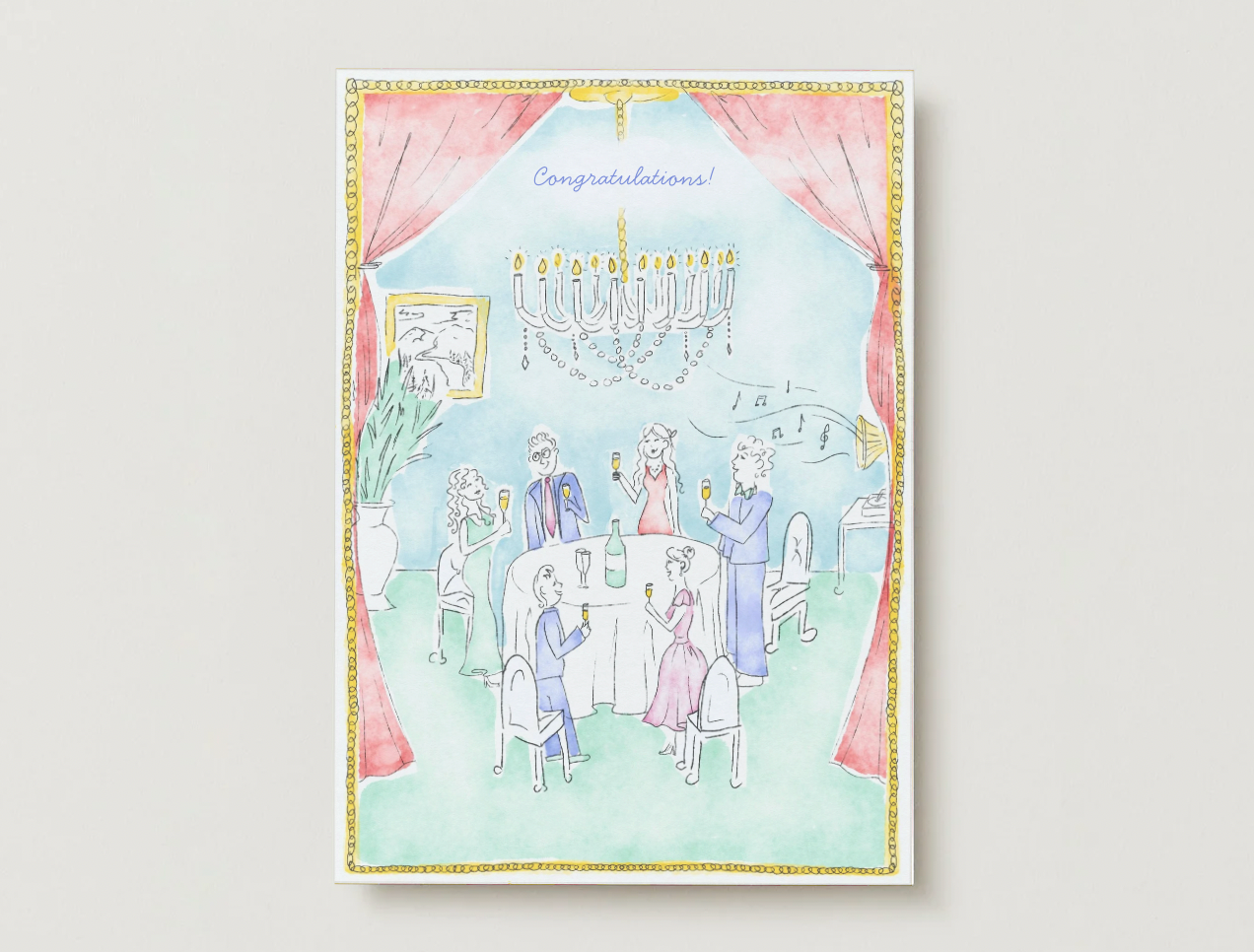 'Congratulations' Celebration Card