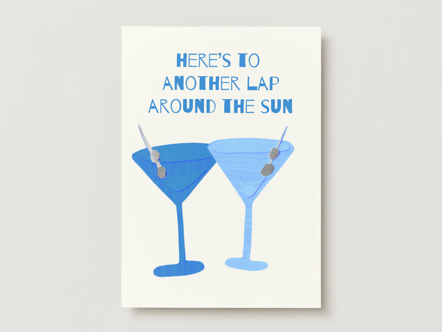 Birthday Card (Silver Foil)