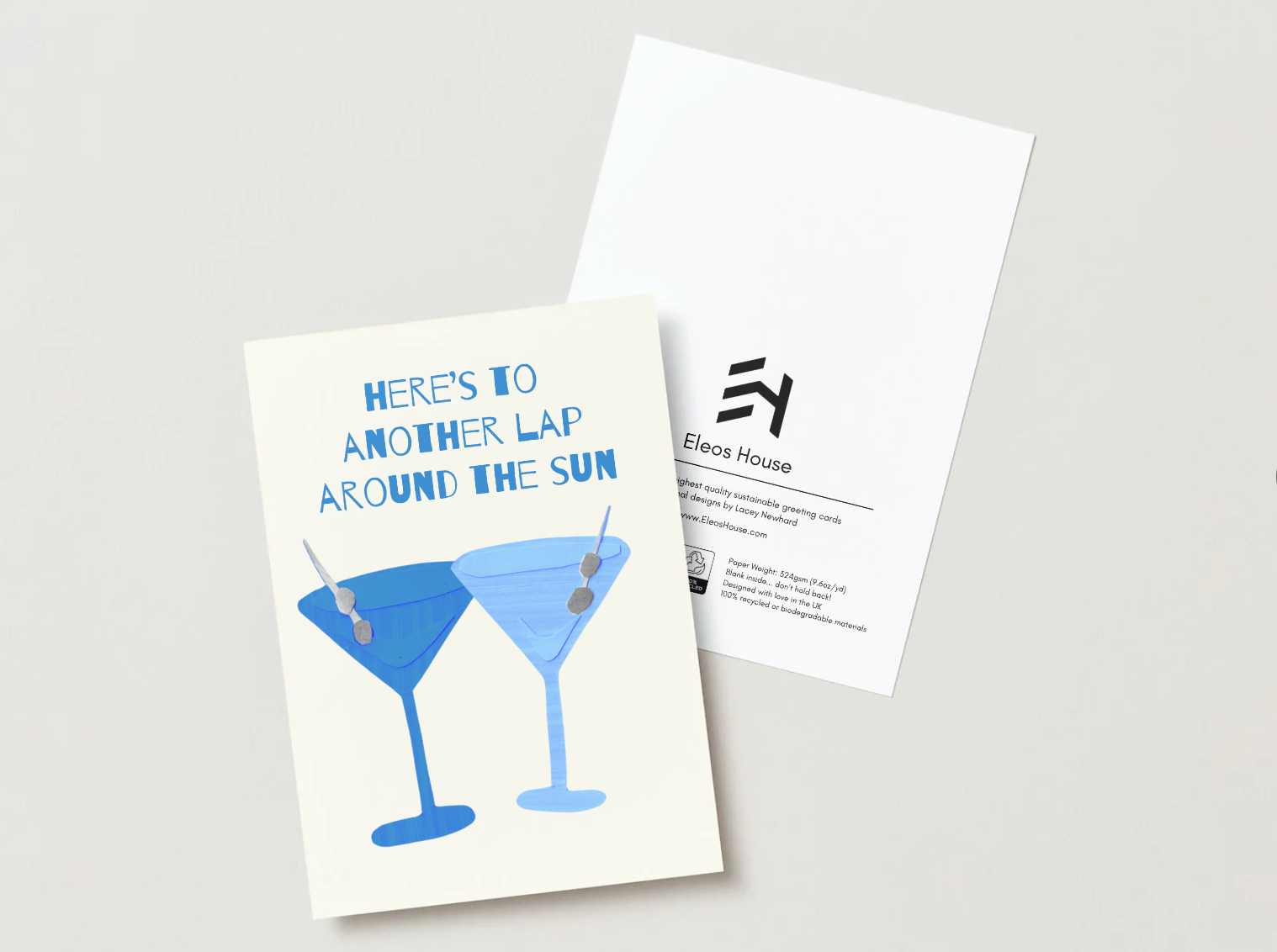 Birthday Card (Silver Foil)