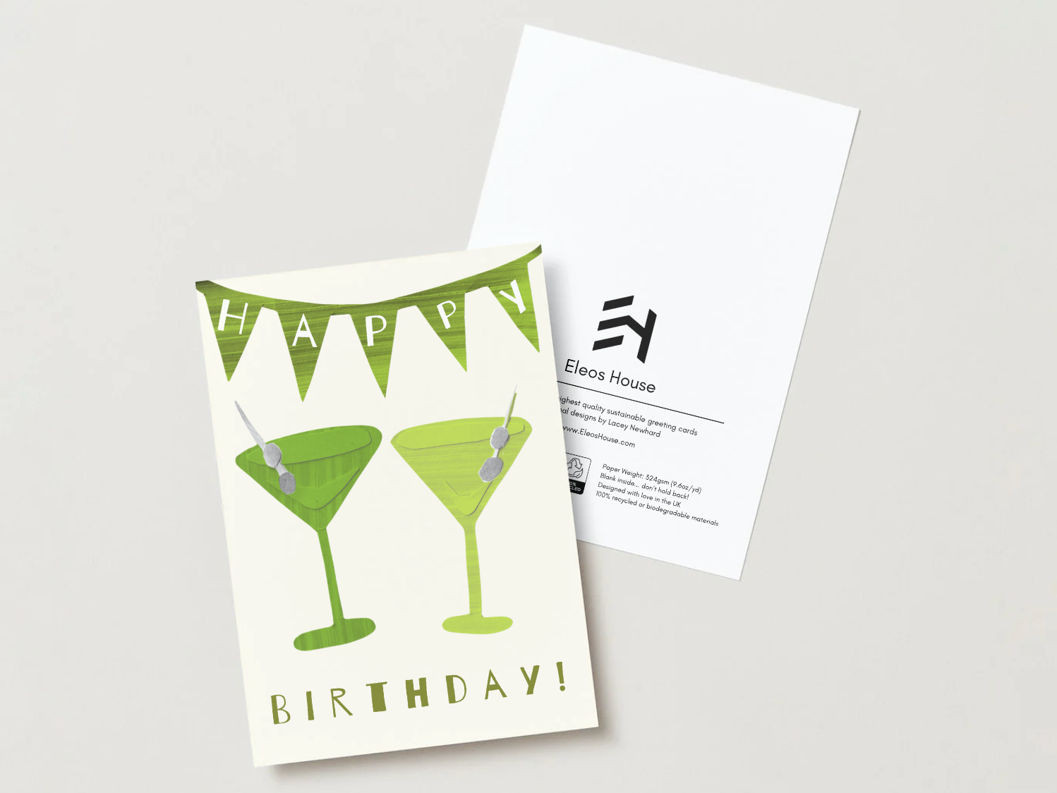 Birthday Card (Silver Foil)