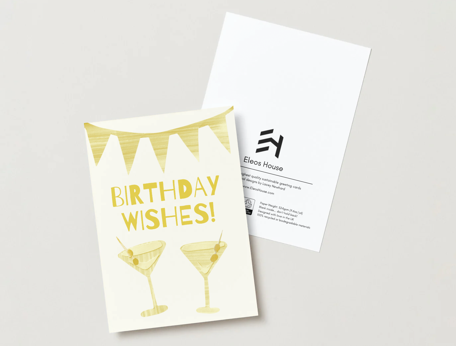 Birthday Card (Gold Foil)