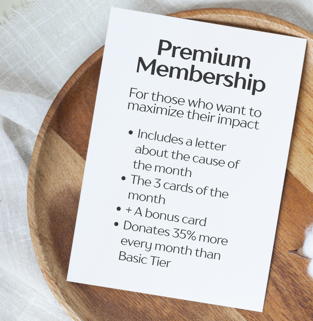 Premium Greeting Card Subscription