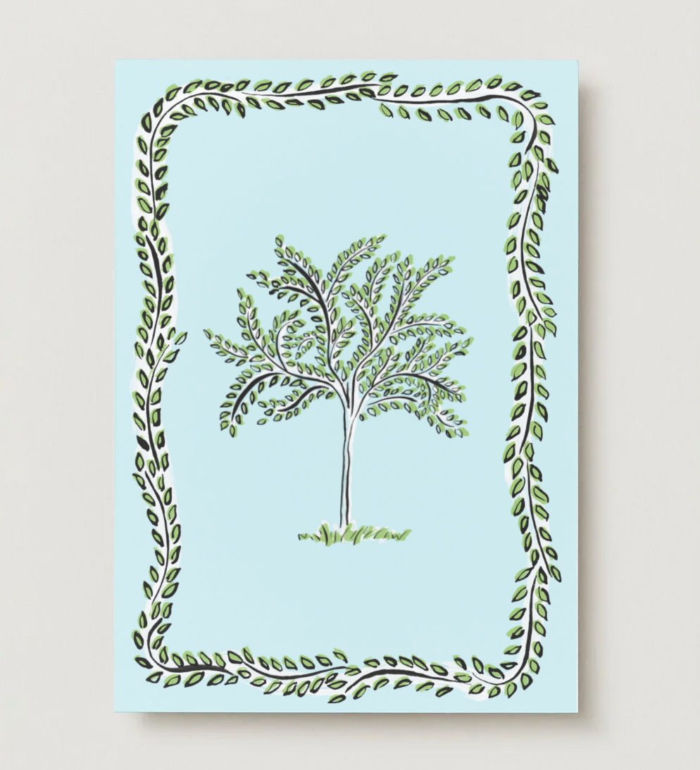 Wispy Tree Card
